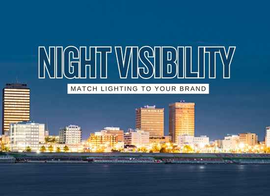 The Business Sign Lighting Choice That Changes Night Visibility